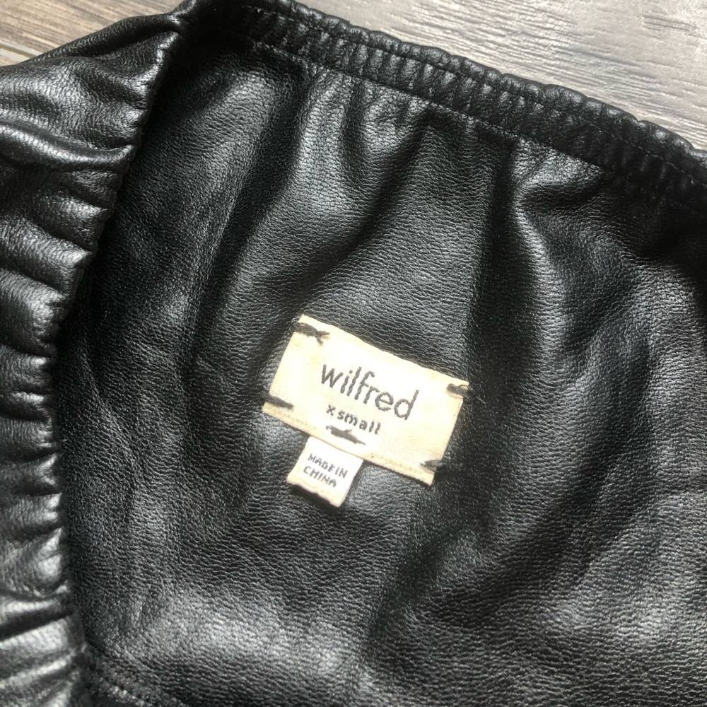 Wilfred Faux Leather Leggings |‎ Size XS - Picture 4 of 8